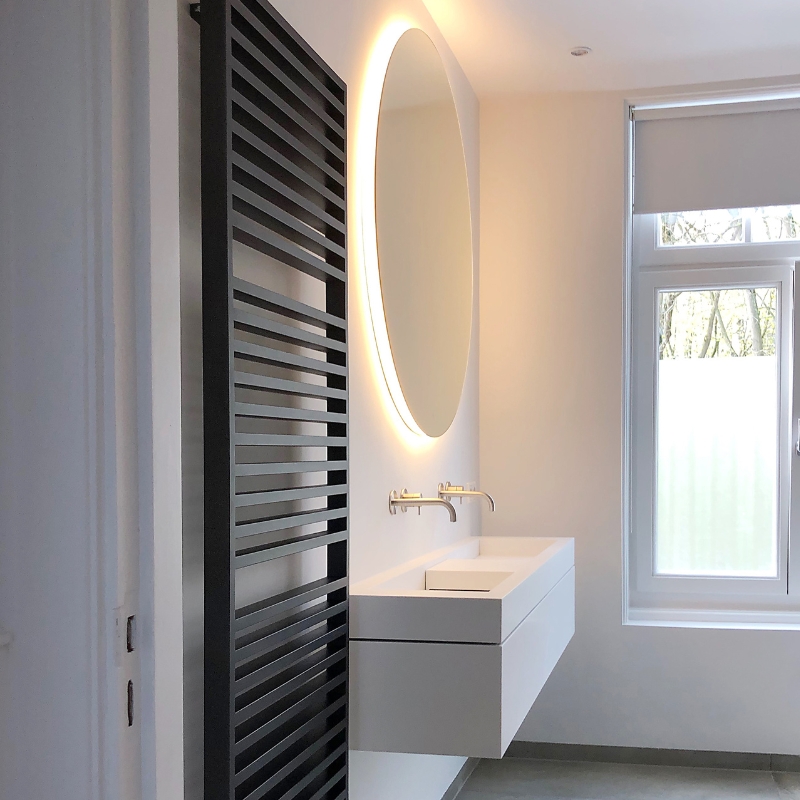 Op maat gemaakte badkamermeubels van de hooste solid surface materialen