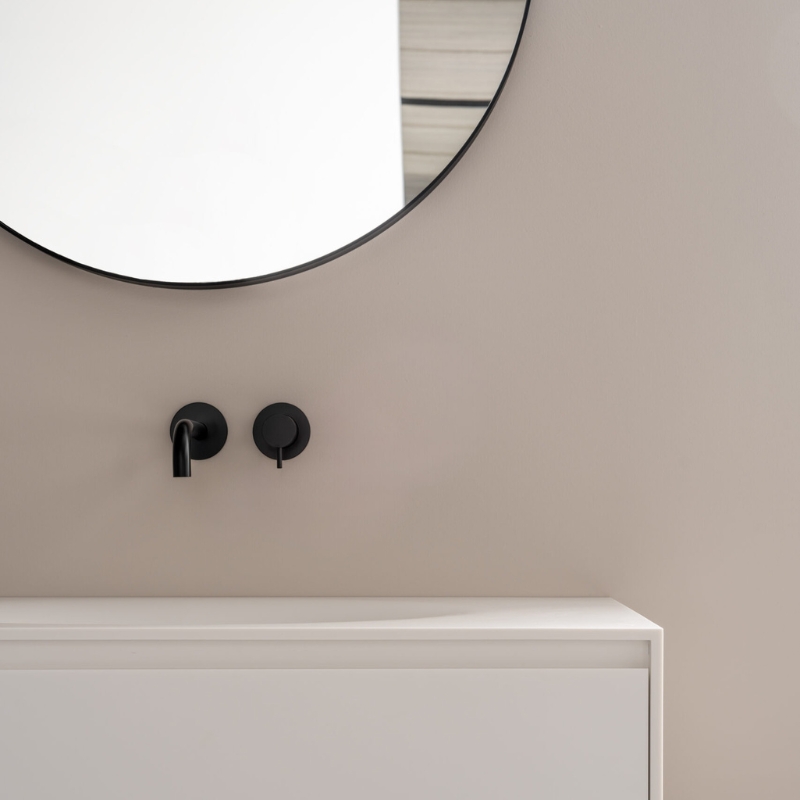 Corian Wastafelmeubel 10 Corian Wastafelmeubel met aangepaste lades
