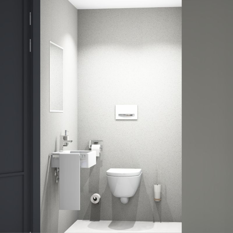 Durasein: Dé Nieuwe Solid Surface Sensatie bij TIZ Design 2 Durasein toilet wasbak van soild surface